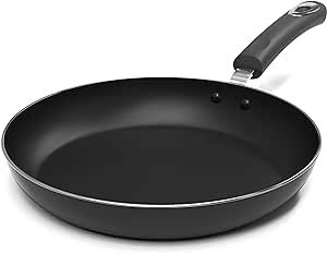 Utopia Kitchen - Saute Fry Pan - Nonstick Frying Pan - 11 Inch Induction Bottom - Aluminum Alloy and Scratch Resistant Body - Riveted Handle (Grey-Black)