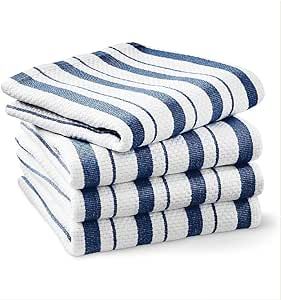 Williams-Sonoma Classic Striped Towels, Set of 4 (Navy)